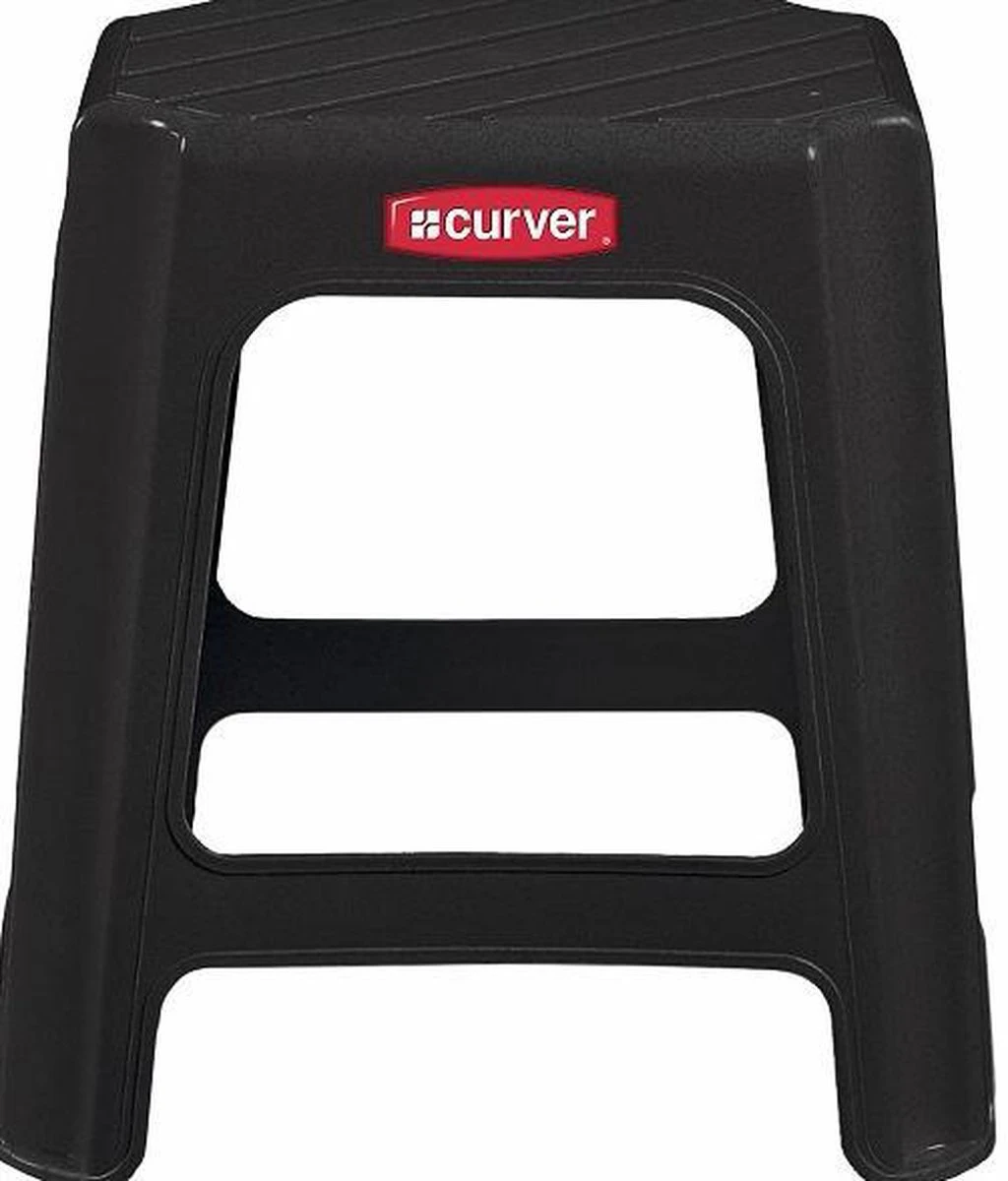 Curver Tabouret Opstap Krukje H43cm Antr 5 Curver Tabouret Opstap Krukje H43cm Antr - Afbeelding 3