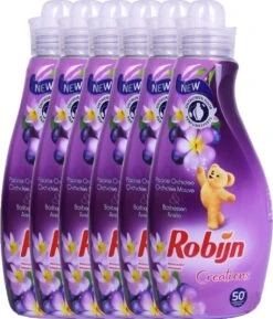 Robijn Creations Wasverzachter VOORDEELVERPAKKING 6X 1,25L. 300 Wasbeurten "Paarse Orchidee & Bosbessen" 7 Robijn Creations Wasverzachter VOORDEELVERPAKKING 6X 1,25L. 300 Wasbeurten "Paarse Orchidee & Bosbessen" -Schoonmaakartikelen Winkel 1027x1200