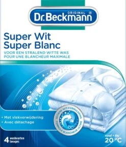 Dr. Beckmann Super Wit 160 Gr 12 Dr. Beckmann Super Wit 160 Gr -Schoonmaakartikelen Winkel 1037x1200