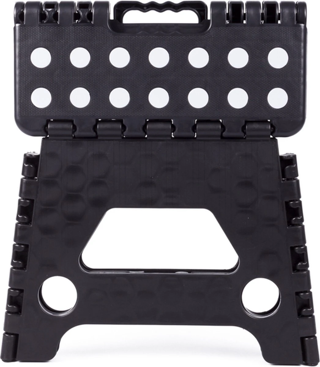 Opvouwbare Kruk - Keukentrap - Zwart 4 Opvouwbare Kruk - Keukentrap - Zwart - Afbeelding 2