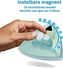 Topsupply® Magnetische Ramenwasser 5-35mm | Geschikt Voor HR / HR+++ | Magnetische Raamwisser Dubbel Glas | Verstelbare Ruitenreiniger | Anti Kras -Schoonmaakartikelen Winkel 1105x1200 2