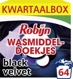Robijn Classics Black Velvet Wasmiddeldoekjes - 4 X 16 Wasstrips - Voordeelverpakking 19 Robijn Classics Black Velvet Wasmiddeldoekjes - 4 X 16 Wasstrips - Voordeelverpakking -Schoonmaakartikelen Winkel 1117x1200