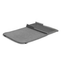 Umbra Udry Afdruiprek Met Droogmat - Antraciet -Schoonmaakartikelen Winkel 1122x1200 3