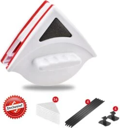 Merkloos Magnetische Raamwisser - Ruitenreiniger - Inclusief 24 Sponsjes + 4 Wissers + 4 Buttons 17 Merkloos Magnetische Raamwisser - Ruitenreiniger - Inclusief 24 Sponsjes + 4 Wissers + 4 Buttons -Schoonmaakartikelen Winkel 1124x1200