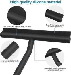 BOTC Douchewisser - Raamwisser - Silicone - 21cm X 16cm - Badkamer Accessoires -Zwart 16 BOTC Douchewisser - Raamwisser - Silicone - 21cm X 16cm - Badkamer Accessoires -Zwart -Schoonmaakartikelen Winkel 1147x1200 1