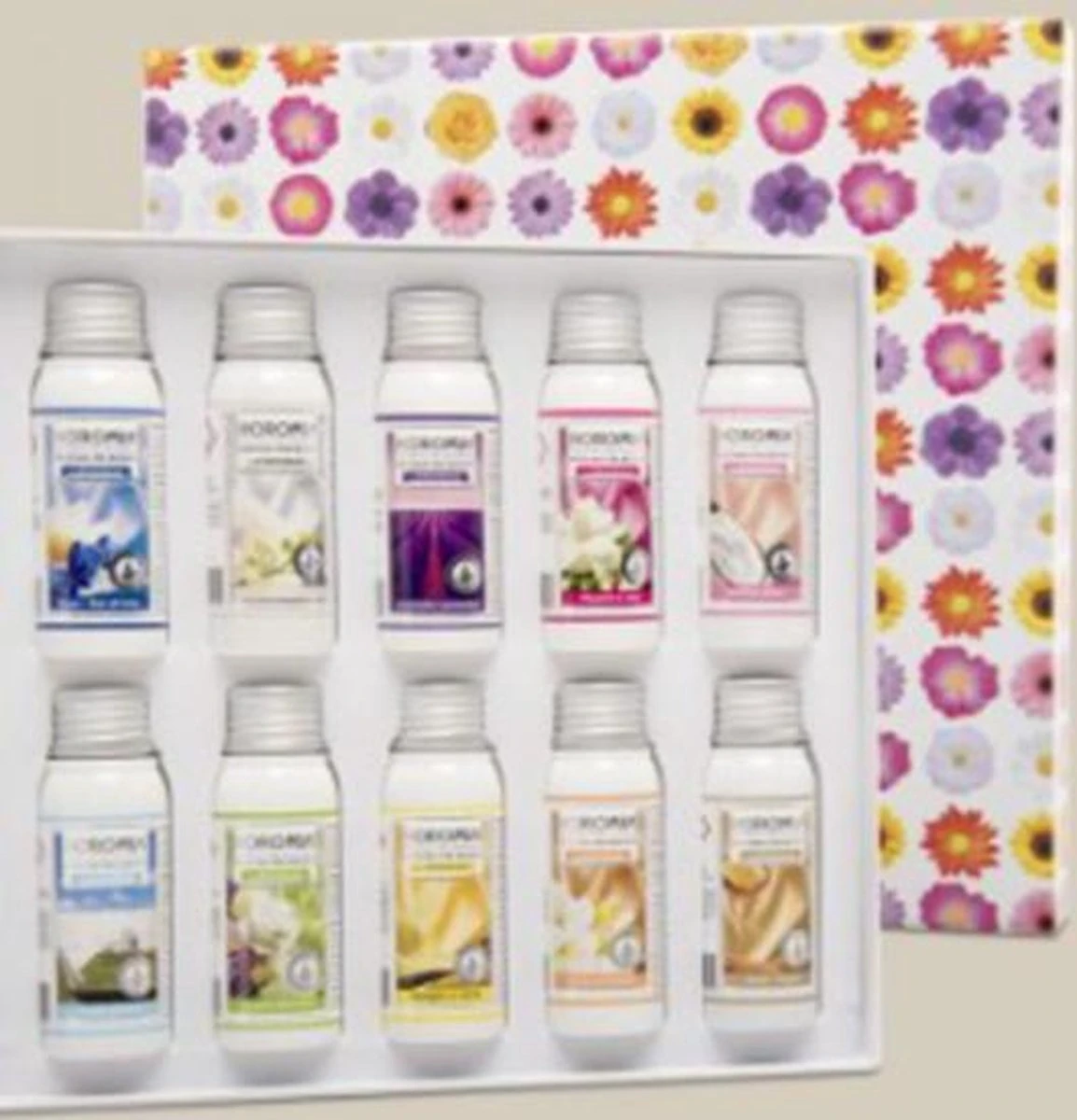 Horomia Geschenkset - Wasparfum Proefpakket - Horobox Silver - 10x 50ml Wasparfum 5 Horomia Geschenkset - Wasparfum Proefpakket - Horobox Silver - 10x 50ml Wasparfum - Afbeelding 3