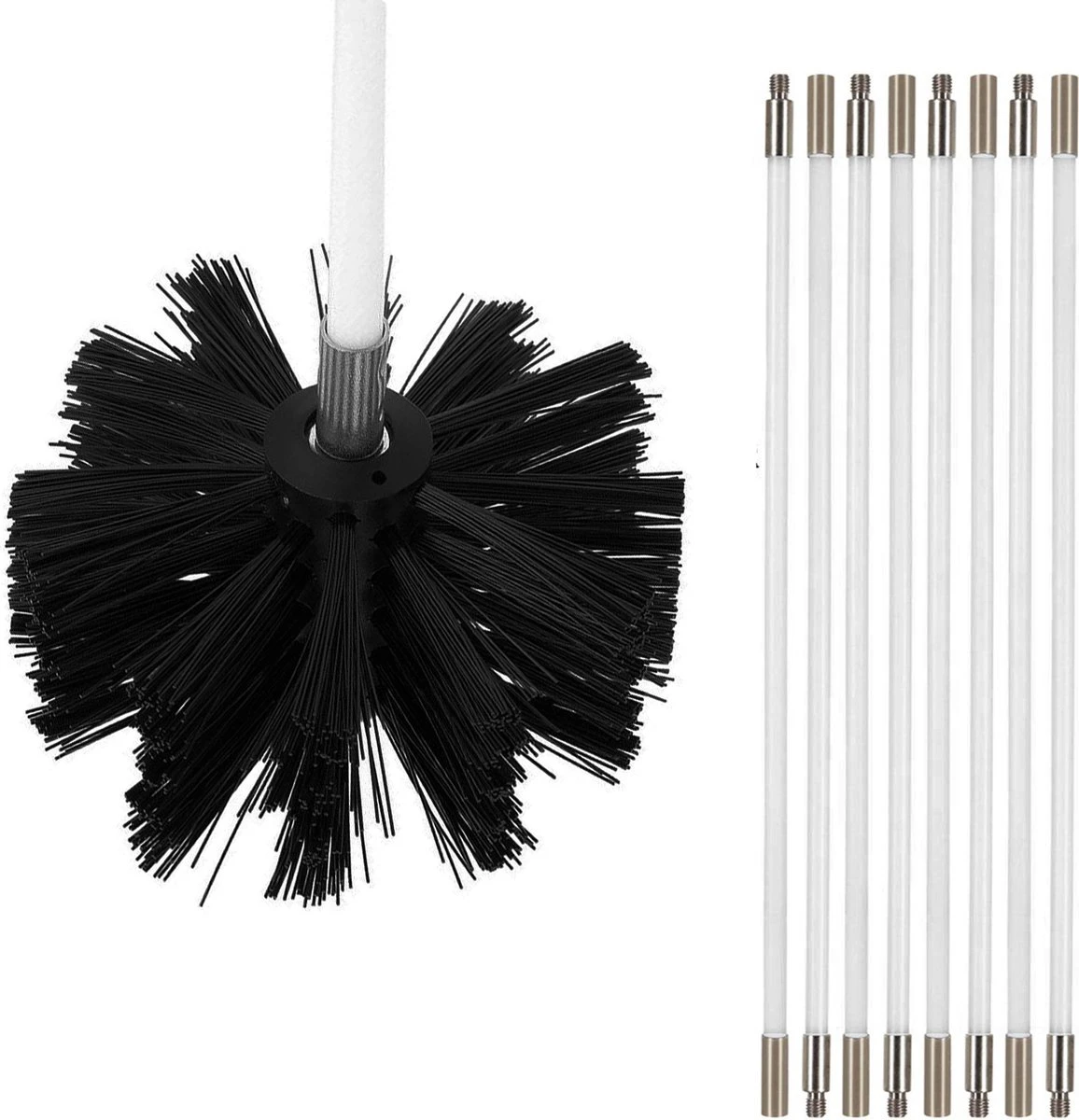 Antuza | Schoorsteenveegset | Schoorsteenreiniger | Schoorsteen Borstel | 9 Meter 3 Antuza | Schoorsteenveegset | Schoorsteenreiniger | Schoorsteen Borstel | 9 Meter