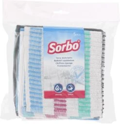 Sorbo Badstof Vaatdoeken 35 X 35 Cm 5 Stuks 13 Sorbo Badstof Vaatdoeken 35 X 35 Cm 5 Stuks -Schoonmaakartikelen Winkel 1161x1200