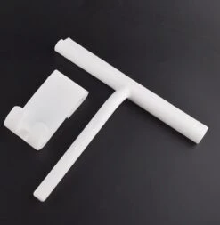 ATV PERFECTUM Douchewisser Wit Met Ophangsysteem - Raamwisser- Trekker Douche - Silicone - 21cm X 16cm - Badkamer Accessoires - Douchewisser