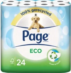 Page Toiletpapier - Eco - Duurzaam - 24 Rollen - Voordeelverpakking -Schoonmaakartikelen Winkel 1172x1200 6