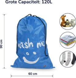 Wonair - Waszakken Voor Wasgoed - 60x90cm - Hemelsblauw - Met Trekkoord 14 Wonair - Waszakken Voor Wasgoed - 60x90cm - Hemelsblauw - Met Trekkoord -Schoonmaakartikelen Winkel 1178x1200 1