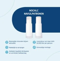 NoCalc Navulpatronen - 2 Stuks - Gebruik I.c.m. Electronic Sensor - Waterontharder - Waterontkalker 9 NoCalc Navulpatronen - 2 Stuks - Gebruik I.c.m. Electronic Sensor - Waterontharder - Waterontkalker -Schoonmaakartikelen Winkel 1196x1200 1
