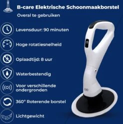 B-care Elektrische Schoonmaakborstel - 4 Opzetstukken - Wasborstel - Poetsmachine - Schrobborstel - Handborstel - Werkborstel - Schrobber - Boorborstel - Schoonmaakmiddelen - Reinigingsborstel 17 B-care Elektrische Schoonmaakborstel - 4 Opzetstukken - Wasborstel - Poetsmachine - Schrobborstel - Handborstel - Werkborstel - Schrobber - Boorborstel - Schoonmaakmiddelen - Reinigingsborstel -Schoonmaakartikelen Winkel 1196x1200 6