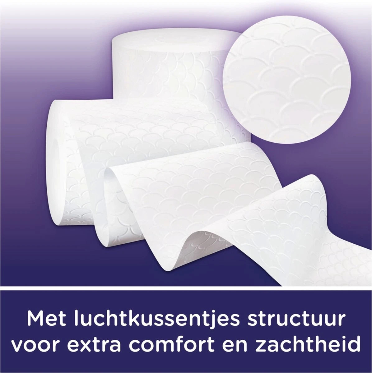 Page Toiletpapier - 42 Rollen - Kussenzacht Wc Papier (3-laags) - Voordeelverpakking 4 Page Toiletpapier - 42 Rollen - Kussenzacht Wc Papier (3-laags) - Voordeelverpakking - Afbeelding 2