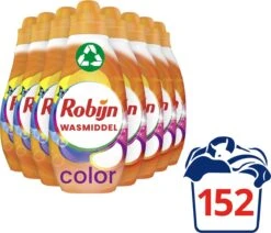 Robijn Klein & Krachtig Color Vloeibaar Wasmiddel - 152 Wasbeurten - Voordeelverpakking 14 Robijn Klein & Krachtig Color Vloeibaar Wasmiddel - 152 Wasbeurten - Voordeelverpakking -Schoonmaakartikelen Winkel 1200x1029