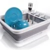 Amazy Afdruiprek Opvouwbaar & Bpa-vrij - Afdruiprek Voor Het Drogen Van Bestek, Borden, Glazen & Flessen - Afdruipmat In Grijs-wit Van Kunststof & Silicone Voor Gootsteen, Spoelbakken, Keuken 1 Amazy Afdruiprek Opvouwbaar & Bpa-vrij - Afdruiprek Voor Het Drogen Van Bestek, Borden, Glazen & Flessen - Afdruipmat In Grijs-wit Van Kunststof & Silicone Voor Gootsteen, Spoelbakken, Keuken -Schoonmaakartikelen Winkel 1200x1030