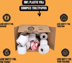THE GOOD ROLL - WC Papier Voordeelverpakking - 96 Stuks -400vel -3-laags - The Wrapless Choice - 100% Gerecycled 5 THE GOOD ROLL - WC Papier Voordeelverpakking - 96 Stuks -400vel -3-laags - The Wrapless Choice - 100% Gerecycled -Schoonmaakartikelen Winkel 1200x1046