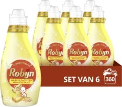 Robijn Collections Zwitsal Wasverzachter - 6 X 60 Wasbeurten - Voordeelverpakking