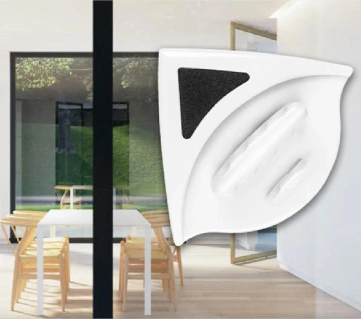 Leadle® Magnetische Raamwisser - Raamtrekker Professioneel - Glas Reiniger - Ruitenreiniger - Glascleaner - Ramen Wassen - Enkel Glas 5 Leadle® Magnetische Raamwisser - Raamtrekker Professioneel - Glas Reiniger - Ruitenreiniger - Glascleaner - Ramen Wassen - Enkel Glas - Afbeelding 3