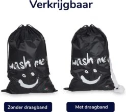 Wonair - Waszak Groot - 60x90cm - Zwart - Met Trekkoord En Draagband 16 Wonair - Waszak Groot - 60x90cm - Zwart - Met Trekkoord En Draagband -Schoonmaakartikelen Winkel 1200x1069