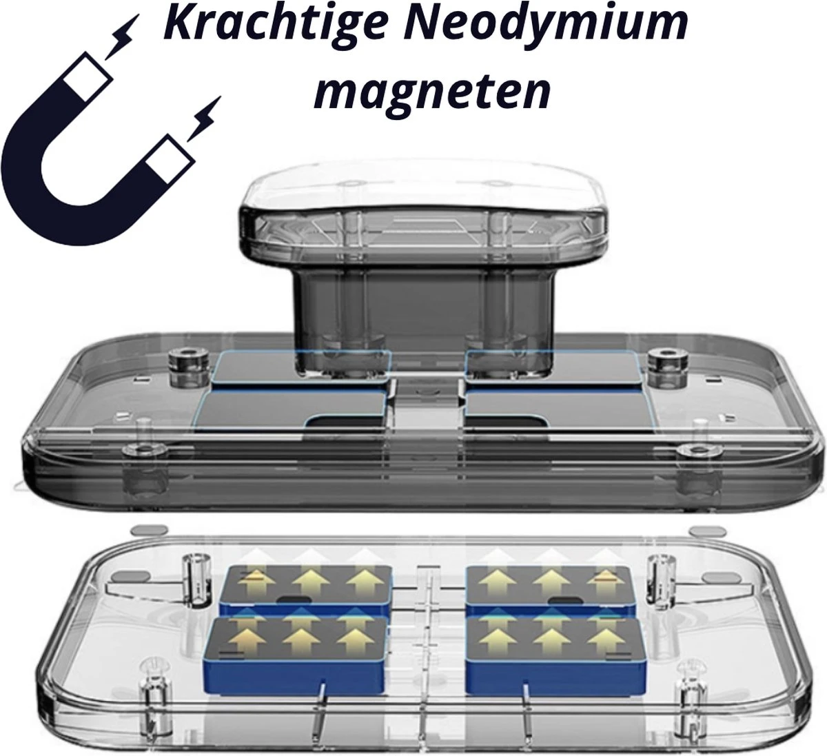Fabula Magnetische Ramenwasser Voor Dubbelglas - Ruitenreiniger - 8 Tot 20mm 6 Fabula Magnetische Ramenwasser Voor Dubbelglas - Ruitenreiniger - 8 Tot 20mm - Afbeelding 4