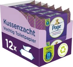 Page Vochtig Toiletpapier - 12 X 38 Stuks - Kussenzacht Vochtig Wc Papier - Voordeelverpakking 18 Page Vochtig Toiletpapier - 12 X 38 Stuks - Kussenzacht Vochtig Wc Papier - Voordeelverpakking -Schoonmaakartikelen Winkel 1200x1106 2