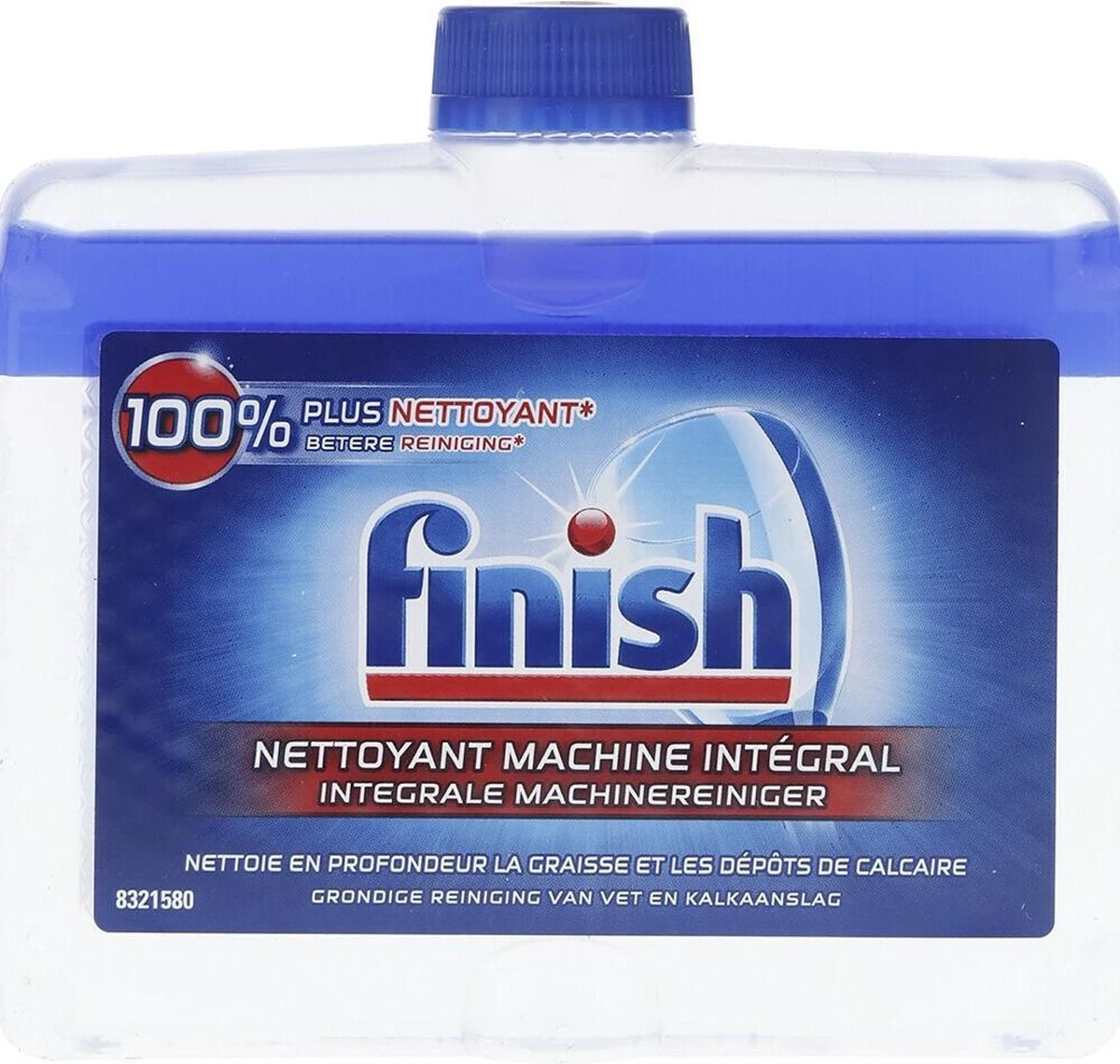 Finish Integrale Machinereiniger Regular Vaatwasser - 4x 250 ML - Voordeelverpakking 3 Finish Integrale Machinereiniger Regular Vaatwasser - 4x 250 ML - Voordeelverpakking