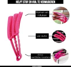 Jaloezie Reiniger - Lamellen Reiniger - Plumeau - Roze - Inclusief Voegenreiniger 9 Jaloezie Reiniger - Lamellen Reiniger - Plumeau - Roze - Inclusief Voegenreiniger -Schoonmaakartikelen Winkel 1200x1145 2