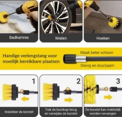 ESSIBLE Borstelboor - Set 20 Stuks - Schrobborstel - Polypropyleen - Borstel Boormachine - Schrobborstel - Schuurborstel - Automatische Reiniging - 20 Delige Borstelset Voor Boormachine 15 ESSIBLE Borstelboor - Set 20 Stuks - Schrobborstel - Polypropyleen - Borstel Boormachine - Schrobborstel - Schuurborstel - Automatische Reiniging - 20 Delige Borstelset Voor Boormachine -Schoonmaakartikelen Winkel 1200x1150 1