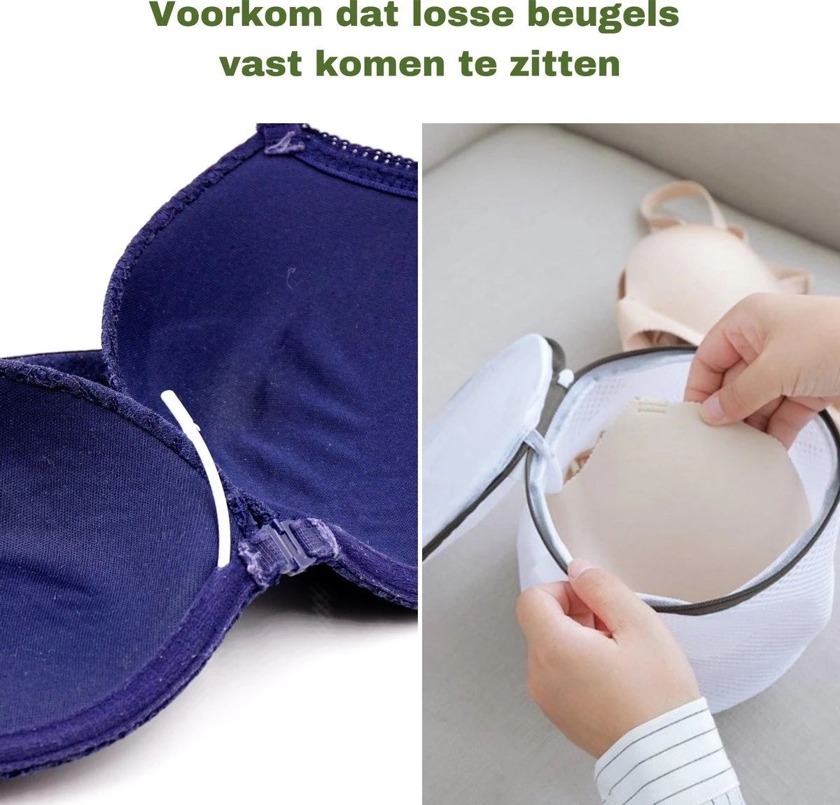 Merkloos Waszak 7x- Waszakken Voor Wasgoed- Laundry Bag- Incl. BH Waszakje Lingerie- Travel Organizer Bags-Set Van 7 5 Merkloos Waszak 7x- Waszakken Voor Wasgoed- Laundry Bag- Incl. BH Waszakje Lingerie- Travel Organizer Bags-Set Van 7 - Afbeelding 3