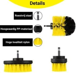 Merkloos 4-delige Borstelset Voor Boormachine - Inclusief Verlengstuk - Opzetborstels - Schrobborstel - Schuurborstel - Schoonmaakborstel - Tapijtreiniger - Brush - Geel - Gratis Verzending 17 Merkloos 4-delige Borstelset Voor Boormachine - Inclusief Verlengstuk - Opzetborstels - Schrobborstel - Schuurborstel - Schoonmaakborstel - Tapijtreiniger - Brush - Geel - Gratis Verzending -Schoonmaakartikelen Winkel 1200x1156 5