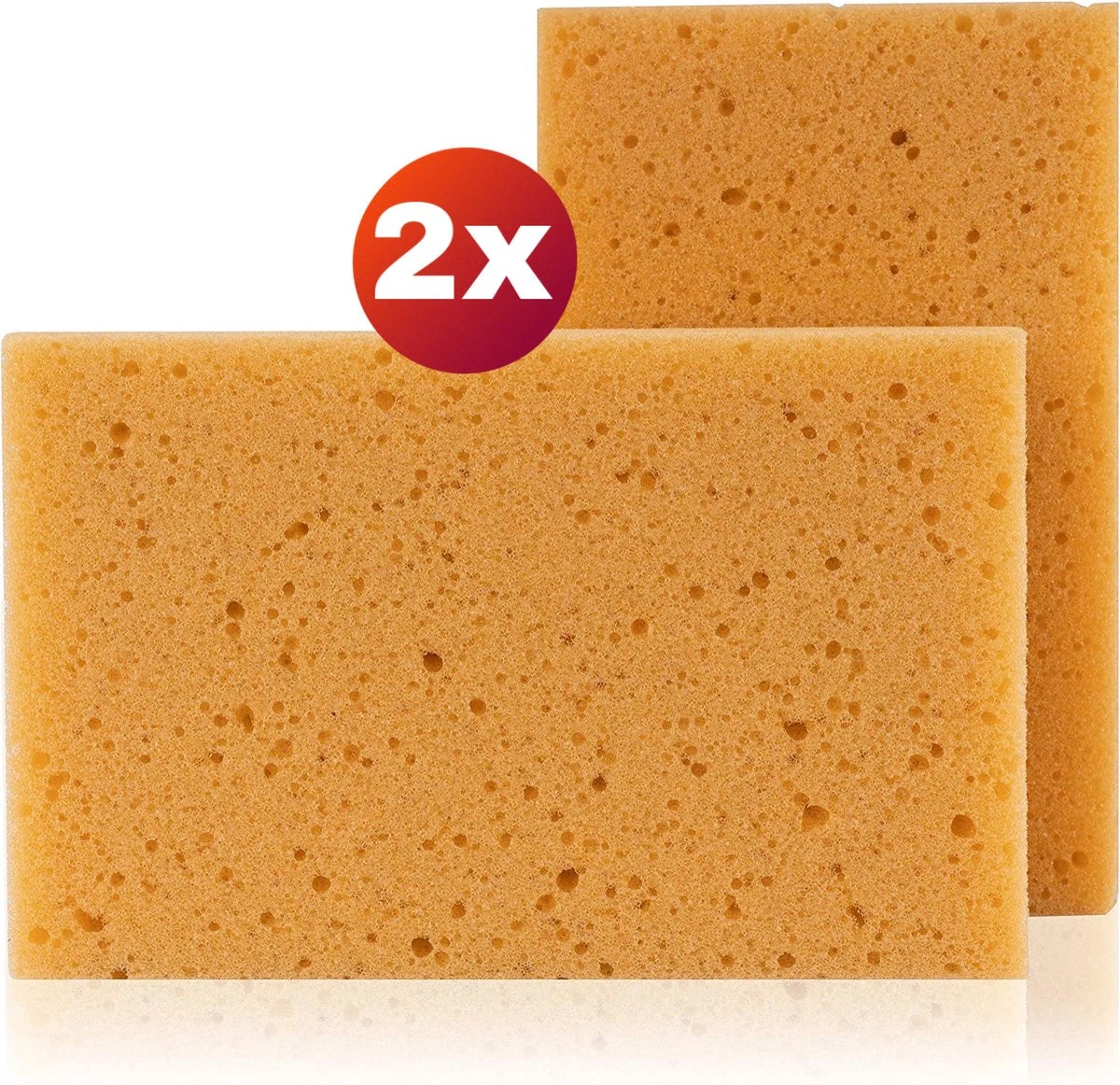 Merkloos Grote Schoonmaakspons - 2x Viscose Autospons - Spons - Schoonmaakartikelen - Auto Wassen - Autospons - Zachte Spons 3 Merkloos Grote Schoonmaakspons - 2x Viscose Autospons - Spons - Schoonmaakartikelen - Auto Wassen - Autospons - Zachte Spons