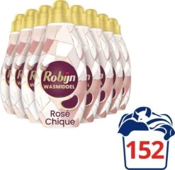 Robijn Klein & Krachtig Rosé Chique Vloeibaar Wasmiddel - 8 X 19 Wasbeurten - Voordeelverpakking 13 Robijn Klein & Krachtig Rosé Chique Vloeibaar Wasmiddel - 8 X 19 Wasbeurten - Voordeelverpakking -Schoonmaakartikelen Winkel 1200x1164