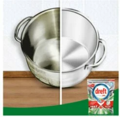 Dreft Platinum Plus All In One - Vaatwastabletten - Citroen - Voordeelverpakking 5 X 16 Stuks 9 Dreft Platinum Plus All In One - Vaatwastabletten - Citroen - Voordeelverpakking 5 X 16 Stuks -Schoonmaakartikelen Winkel 1200x1173 3