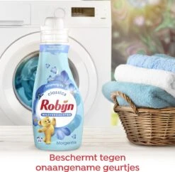 Robijn Classics Morgenfris Wasverzachter - 4 X 30 Wasbeurten - Voordeelverpakking 14 Robijn Classics Morgenfris Wasverzachter - 4 X 30 Wasbeurten - Voordeelverpakking -Schoonmaakartikelen Winkel 1200x1177 2