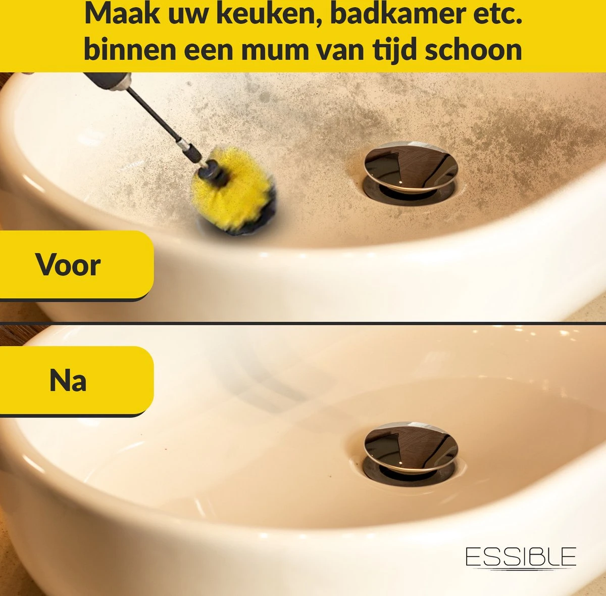 ESSIBLE Borstelboor - Set 20 Stuks - Schrobborstel - Polypropyleen - Borstel Boormachine - Schrobborstel - Schuurborstel - Automatische Reiniging - 20 Delige Borstelset Voor Boormachine 6 ESSIBLE Borstelboor - Set 20 Stuks - Schrobborstel - Polypropyleen - Borstel Boormachine - Schrobborstel - Schuurborstel - Automatische Reiniging - 20 Delige Borstelset Voor Boormachine - Afbeelding 4