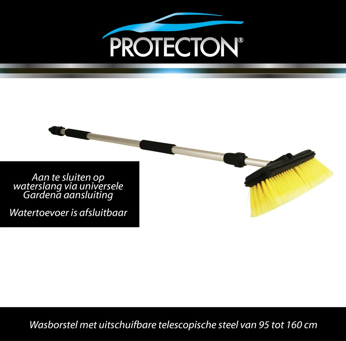 Protecton Wasborstel Met Telescopische Steel | Wasborstel Met Uitschuifbare Steel Auto 8 Protecton Wasborstel Met Telescopische Steel | Wasborstel Met Uitschuifbare Steel Auto - Afbeelding 6