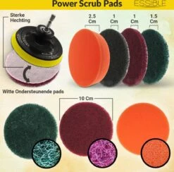 ESSIBLE Borstelboor - Set 20 Stuks - Schrobborstel - Polypropyleen - Borstel Boormachine - Schrobborstel - Schuurborstel - Automatische Reiniging - 20 Delige Borstelset Voor Boormachine 19 ESSIBLE Borstelboor - Set 20 Stuks - Schrobborstel - Polypropyleen - Borstel Boormachine - Schrobborstel - Schuurborstel - Automatische Reiniging - 20 Delige Borstelset Voor Boormachine -Schoonmaakartikelen Winkel 1200x1183 4