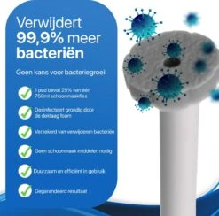 RevoBrush 28x Crystal Clean Foaming Pads Navulling - WC Borstel Met Houder Vrijstaand 12 RevoBrush 28x Crystal Clean Foaming Pads Navulling - WC Borstel Met Houder Vrijstaand -Schoonmaakartikelen Winkel 1200x1184 16