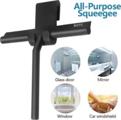 BOTC Douchewisser - Raamwisser - Silicone - 21cm X 16cm - Badkamer Accessoires -Zwart 18 BOTC Douchewisser - Raamwisser - Silicone - 21cm X 16cm - Badkamer Accessoires -Zwart -Schoonmaakartikelen Winkel 1200x1189 8