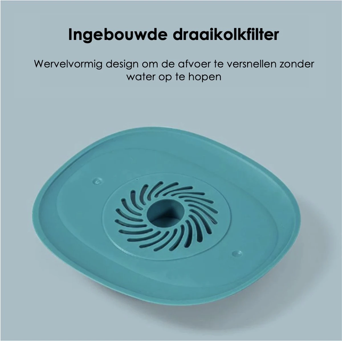 Heuts Goods - Gootsteenzeef - Gootsteenstop - Afvoerzeef - Afvoerstop - Spoelbal - Bad - Douchebak - Keuken - Wasbak - Badkuip - Siliconen - Donkerblauw 5 Heuts Goods - Gootsteenzeef - Gootsteenstop - Afvoerzeef - Afvoerstop - Spoelbal - Bad - Douchebak - Keuken - Wasbak - Badkuip - Siliconen - Donkerblauw - Afbeelding 3