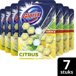 Glorix Power 5 Toiletblokken - Citroen - 7 X 2 Stuks - Voordeelverpakking 19 Glorix Power 5 Toiletblokken - Citroen - 7 X 2 Stuks - Voordeelverpakking -Schoonmaakartikelen Winkel 1200x1198 56
