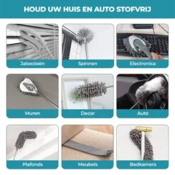 NovaBeau Plumeau Met Telescoopsteel – Microvezel Ragebol Uitschuifbaar - 9-delig Duster Set Met Voegenborstel – RVS Stoffer – Grijs Chenille Borstel – Wasbaar En Draaibaar 14 NovaBeau Plumeau Met Telescoopsteel – Microvezel Ragebol Uitschuifbaar - 9-delig Duster Set Met Voegenborstel – RVS Stoffer – Grijs Chenille Borstel – Wasbaar En Draaibaar -Schoonmaakartikelen Winkel 1200x1200 1011