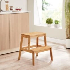 ACAZA Krukje In 2 Niveaus - Houten Opstapje - Bruin 7 ACAZA Krukje In 2 Niveaus - Houten Opstapje - Bruin -Schoonmaakartikelen Winkel 1200x1200 1076