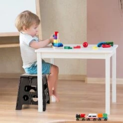 Buxibo - Kruk - Krukje - Keukentrap - Keukentrapje - Opvouwbaar Trapje - Keuken/Badkamer/Schuur Trapje - 29 X 24 X 40cm -Schoonmaakartikelen Winkel 1200x1200 1080