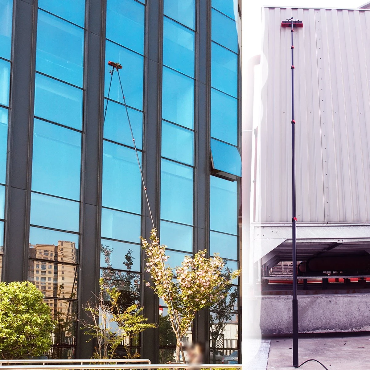 Kibani Telescoop Borstel 9m - Telescoopsteel Ramenwassen - Telescoopsteel Met Borstel - Telescoopsteel - Telescoopsteel Met Waterdoorvoer - Ramenwassen - Raamwisser Met Telescoopsteel - Raamwisser - Telescoopstelen 4 Kibani Telescoop Borstel 9m - Telescoopsteel Ramenwassen - Telescoopsteel Met Borstel - Telescoopsteel - Telescoopsteel Met Waterdoorvoer - Ramenwassen - Raamwisser Met Telescoopsteel - Raamwisser - Telescoopstelen - Afbeelding 2