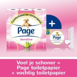 Page Vochtig Toiletpapier - 12 X 38 Stuks - Sensitive Vochtig Wc Papier - Voordeelverpakking 18 Page Vochtig Toiletpapier - 12 X 38 Stuks - Sensitive Vochtig Wc Papier - Voordeelverpakking -Schoonmaakartikelen Winkel 1200x1200 1133