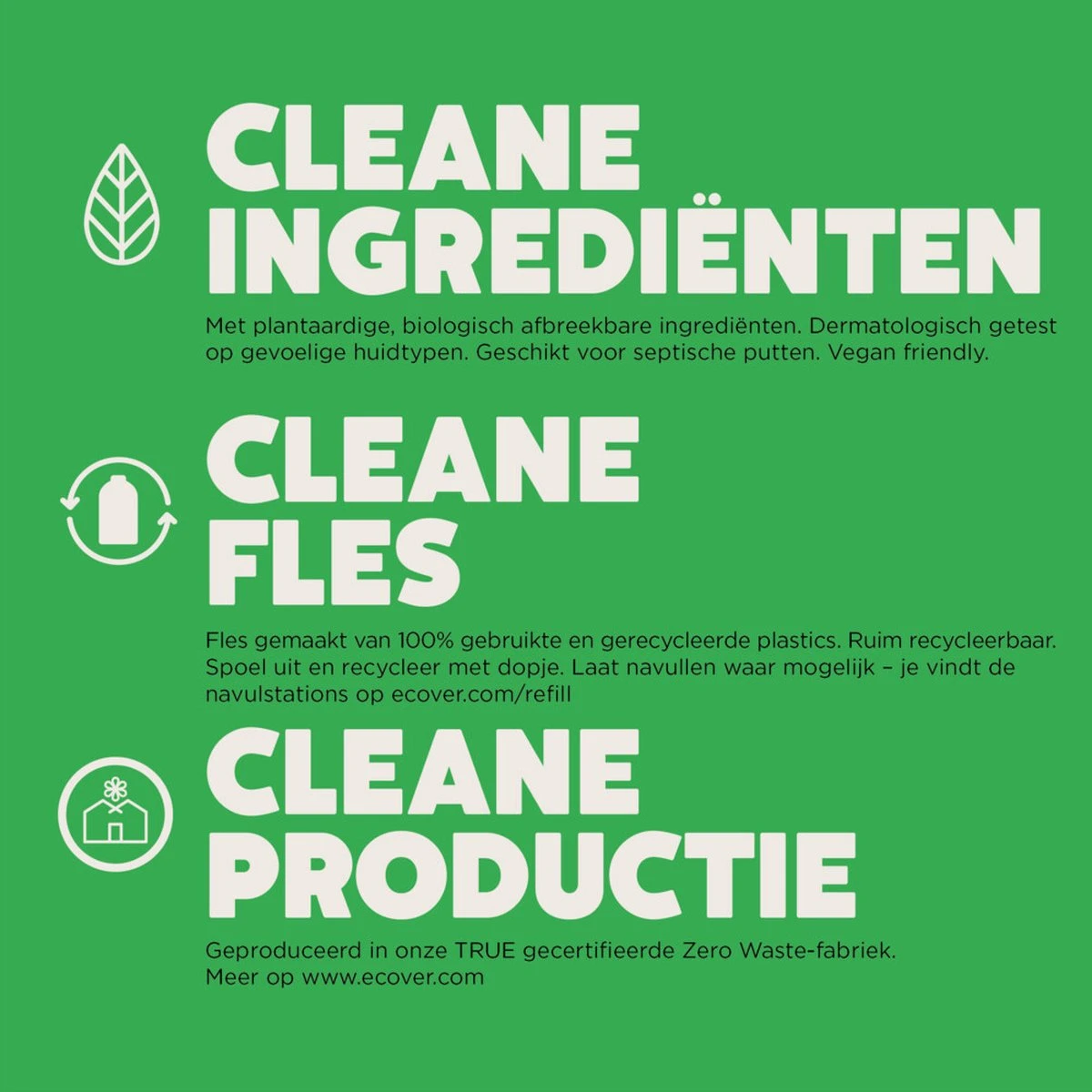 Ecover Wol & Fijnwasmiddel - Waterlelie & Groene Meloen - 1,5 L - 33 Wasbeurten 4 Ecover Wol & Fijnwasmiddel - Waterlelie & Groene Meloen - 1,5 L - 33 Wasbeurten - Afbeelding 2