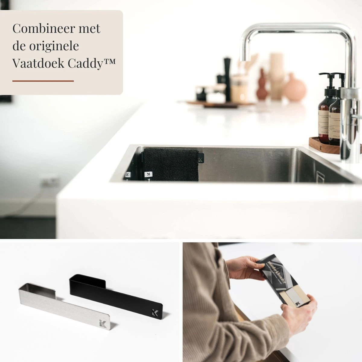 Kitchen Lab Co.® Microvezeldoekjes Zwart - Dagelijks Doekje Set 7 Stuks - 30x30cm - Gelabeld Met Weekdagen - Vaatdoekjes Microvezel 7 Kitchen Lab Co.® Microvezeldoekjes Zwart - Dagelijks Doekje Set 7 Stuks - 30x30cm - Gelabeld Met Weekdagen - Vaatdoekjes Microvezel - Afbeelding 5