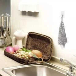 LOUZIR RVS Gietijzer Cleaner Voor Pannen - Metalen Borstel- Scrubmat- Zilver 19 LOUZIR RVS Gietijzer Cleaner Voor Pannen - Metalen Borstel- Scrubmat- Zilver -Schoonmaakartikelen Winkel 1200x1200 1239